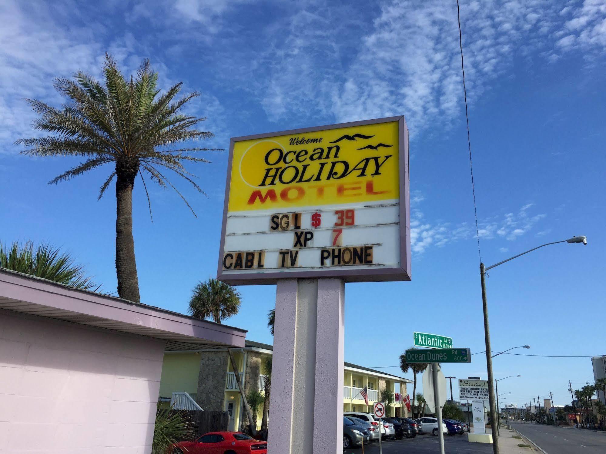 Ocean Holiday Motel Daytona Beach Exterior photo